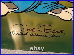 Chuck Jones Limited Edition Signed Cel Bugs Bunny in Prince's Bride, COA 342/500