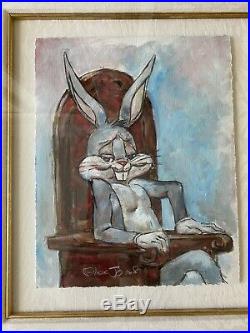 Chuck Jones Looney Tunes Bugs Bunny Animation Cel Giclee Signed Numbered Edition