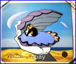 Chuck Jones Mine Mine Mine Cel Signed #477/500 Daffy Duck COA New