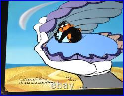 Chuck Jones Mine Mine Mine Cel Signed #477/500 Daffy Duck COA New