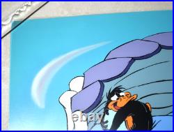 Chuck Jones Mine Mine Mine Cel Signed #477/500 Daffy Duck COA New