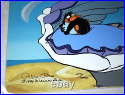 Chuck Jones Mine Mine Mine Cel Signed #477/500 Daffy Duck COA New