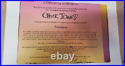 Chuck Jones Narcissus Signed Oil Paintng Giclée Print Pepé Le Pew Ltd. 3/350