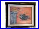 Chuck Jones Near Miss Wile E Coyote Road Runner Giclee 178/250 Framed COA