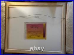 Chuck Jones Near Miss Wile E Coyote Road Runner Giclee 178/250 Framed COA