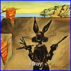 Chuck Jones Persistence Of Carrots Hand Signed Ltd Ed Fine Art Stone Lithograph