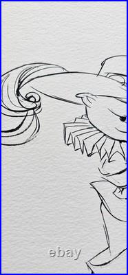 Chuck Jones Porkthos Hand Signed 32/100 Three Musketeers animation Porky Pig art