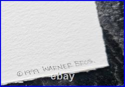 Chuck Jones Porkthos Hand Signed 32/100 Three Musketeers animation Porky Pig art