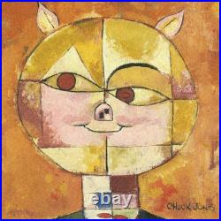 Chuck Jones Portrait De Cochon Hand Signed Ltd. Ed. Fine Art Stone Lithograph