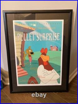 Chuck Jones Pullet Surprise Foghorn Leghorn limited Signed Art 56/500 1997