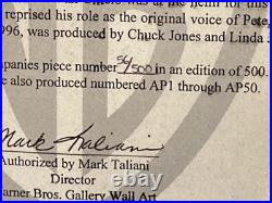 Chuck Jones Pullet Surprise Foghorn Leghorn limited Signed Art 56/500 1997
