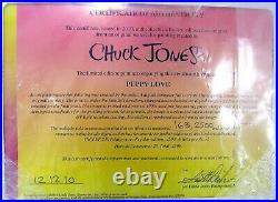 Chuck Jones Puppy Love Signed Numbered Framed Print withCOA 2010 (163 of 2500)