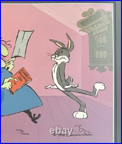 Chuck Jones Rabbit Recipes Hand-Signed & Hand-Painted Limited Edition Sericel