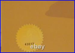 Chuck Jones Rabbit of Seville III Bugs Hand Signed painted Looney Tunes cel art