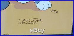 Chuck Jones Rabbit of Seville III Hand Painted LE Cel, Unframed Signed COA