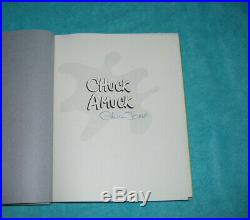 Chuck Jones SIGNED Book Chuck Amuck + 2 Additional Books