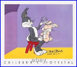 Chuck Jones SIGNED Bugs Bunny Children's Hospital Limited Edition Print 1991
