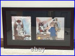 Chuck Jones SIGNED Bugs Bunny Grey Hare Ltd Ed 350 Cel n Print MINT VERY RARE