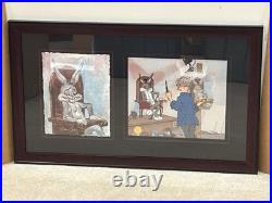 Chuck Jones SIGNED Bugs Bunny Grey Hare Ltd Ed 350 Cel n Print MINT VERY RARE