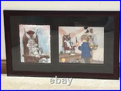 Chuck Jones SIGNED Bugs Bunny Grey Hare Ltd Ed 350 Cel n Print MINT VERY RARE