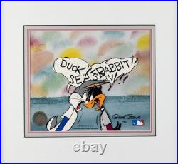 Chuck Jones SIGNED Bugs Bunny MLB Baseball Lt Ed Cel Looney Tunes WB 1991 OH