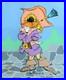 Chuck Jones SIGNED Daffy Cavalier Hand Painted Numbered Sericel COA Background