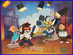Chuck Jones SIGNED Mark of Zero Hand Painted LE Cel COA # 653/750