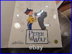 Chuck Jones SIGNED Peter and the Wolf CS Painted Limited Edition Series