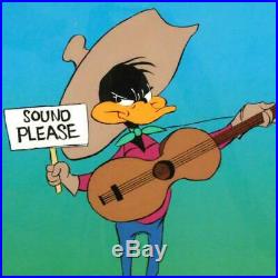 Chuck Jones SIGNED Sound Please Hand Painted Limited Edition Sericel COA