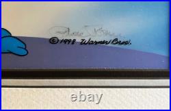 Chuck Jones SIGNED Super Bugs Bunny Ltd Ed Cel of 200 Looney Tunes WB 1999 OHC