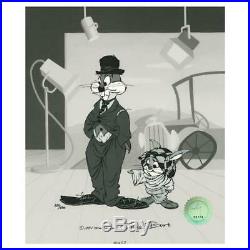 Chuck Jones SIGNED The Kid Hand Painted Limited Edition Looney Tunes Sericel