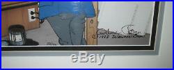 Chuck Jones Self Portrait With Grey Hare Signed Animation Cel & Giclee 273/350