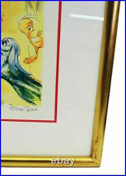 Chuck Jones Signed 14 Carrot Offering 91 Warner Bros Limited Ed. Lithograph