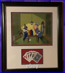 Chuck Jones Signed All In 2006 Warner Brothers Limited Edition Cel of 250