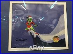 Chuck Jones Signed Animation CEL and Drawing Limited Edition 1966