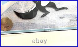 Chuck Jones Signed Animation Cel Pepe Le Pew She Is Shy LE CoA Framed