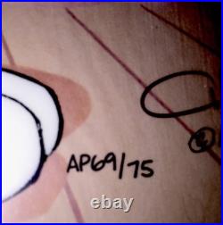 Chuck Jones Signed Artist Proof Cel Warner Bros Bugs Bunny Pewlitzer Prize Rare