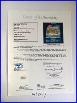 Chuck Jones Signed Autograph Looney Tunes Road Runner Wile E. Coyote figure JSA