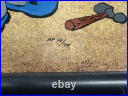 Chuck Jones Signed Bugs Bunny 14 of 75 AP Artist Proof Agull Bull