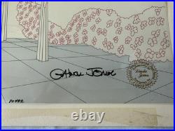Chuck Jones Signed Bugs Bunny & Elmer Fudd Warner Bros Animation Cel 144/500