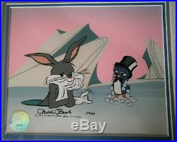 Chuck Jones Signed Bugs Bunny Frigid Hare Limited Edition