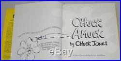 Chuck Jones Signed Chuck Amuck Book c. 1989