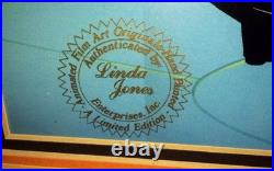 Chuck Jones Signed Daffy Duck Cel Daffy Duck The Mad Scientist Dr Hi Warner Bros