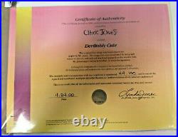 Chuck Jones Signed Devilishly Cute Rare Limited Edition 44/100 Animation Cel