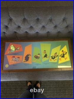 Chuck Jones Signed Evolution of Daffy Limited Edition Cel with COA