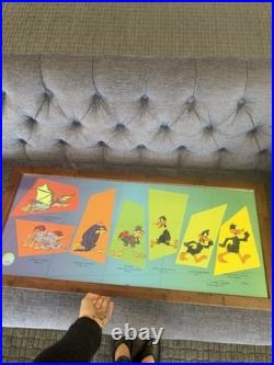 Chuck Jones Signed Evolution of Daffy Limited Edition Cel with COA