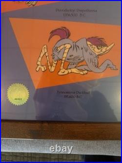 Chuck Jones Signed Evolution of Daffy Limited Edition Cel with COA