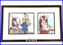 Chuck Jones Signed Hand Painted Cell Bugs Bunny 347/350 Self Portrait Grey Hare