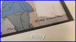 Chuck Jones Signed Hand Painted Cell Bugs Bunny 347/350 Self Portrait Grey Hare