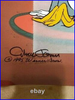 Chuck Jones Signed Just Fur Laughs SoldOut Limited Edition 13x16 Animation Cel